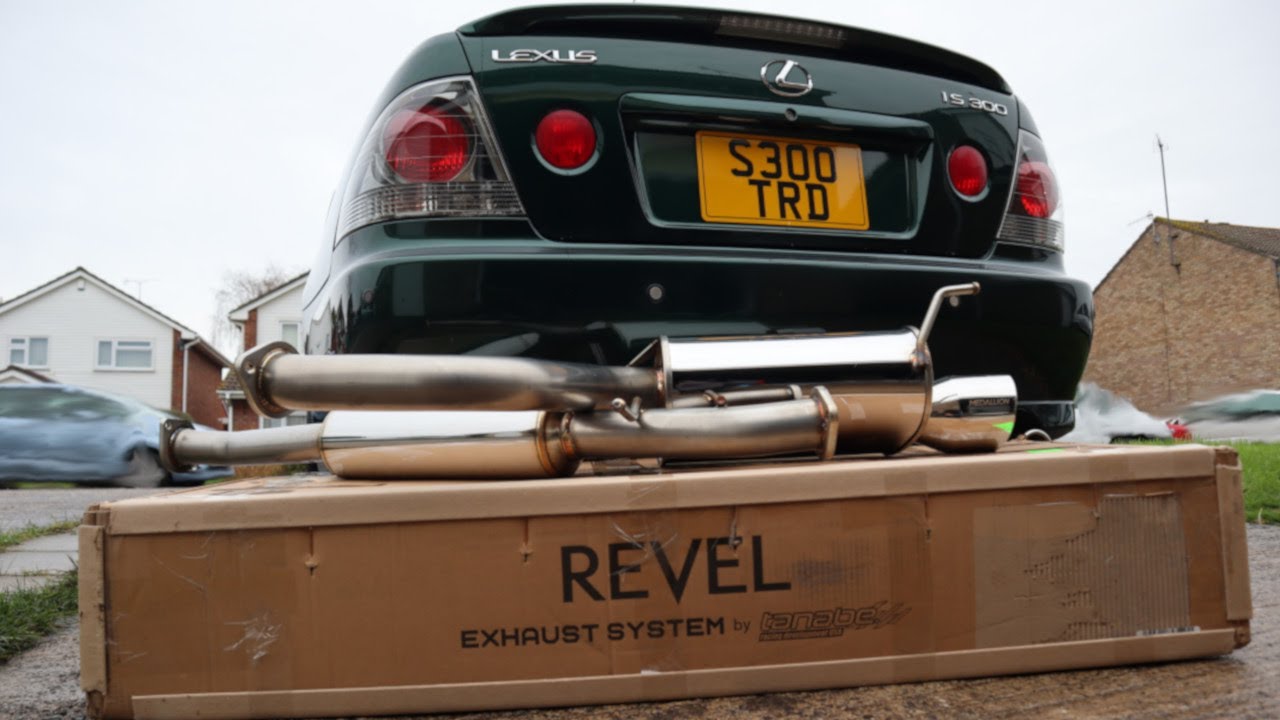 IS300 Revel/Tanabe Medallion Touring Exhaust Installation + UPDATE
