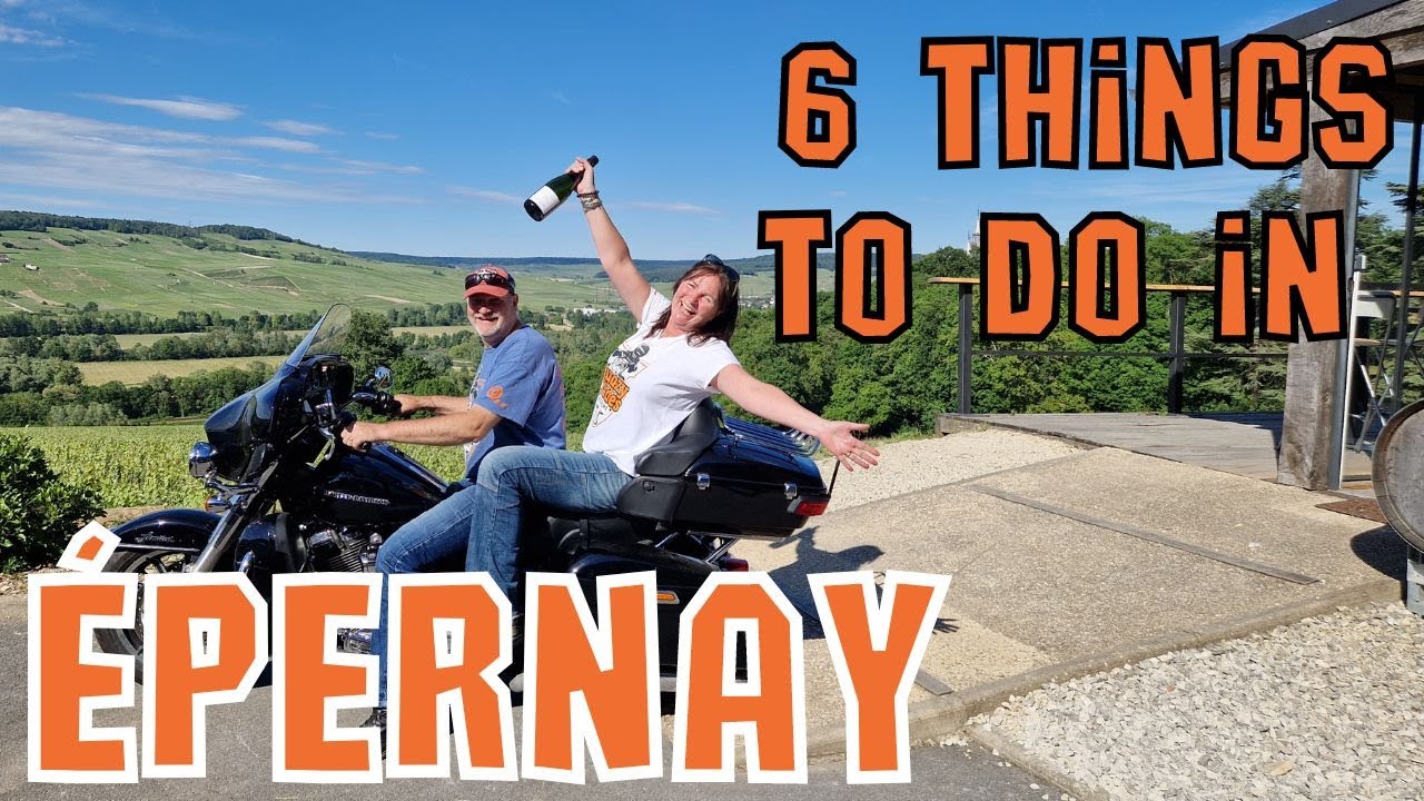 6 things to do in Épernay, France | Quazy Rides Sipping Champagne | Motorcycle tour