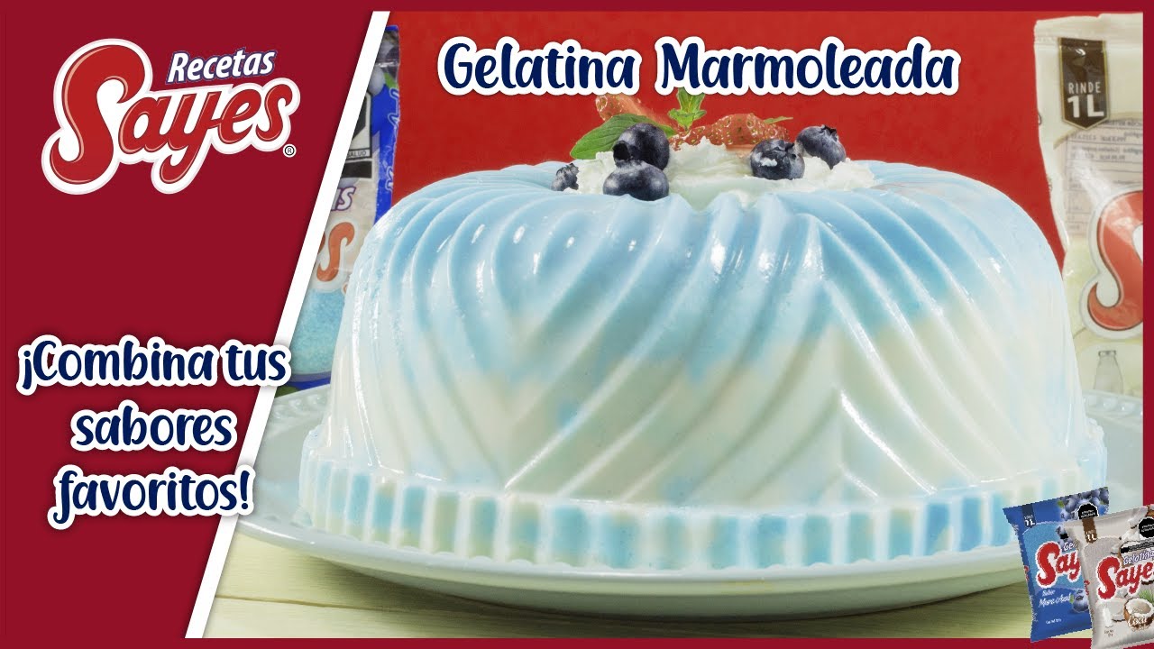 🤩 ¡Gelatina Marmoleada! 🤩 RECETA