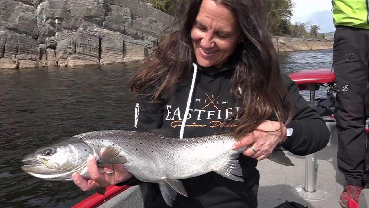 Ørretfiske på Mjøsa the movie. Troutfishing after big Fish.