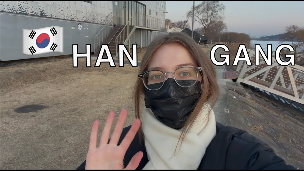 Spaziergang am gefrorenem Han-Fluss🧊🇰🇷