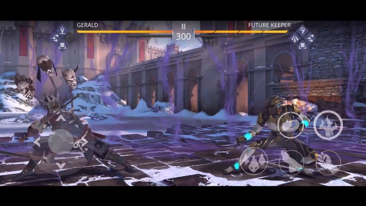 Dead Forest Triad Level 4 vs Future Keeper | Shadow Fight 3