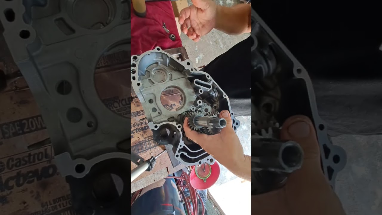 apache RTR 160 4v armado de centro motor primera parte