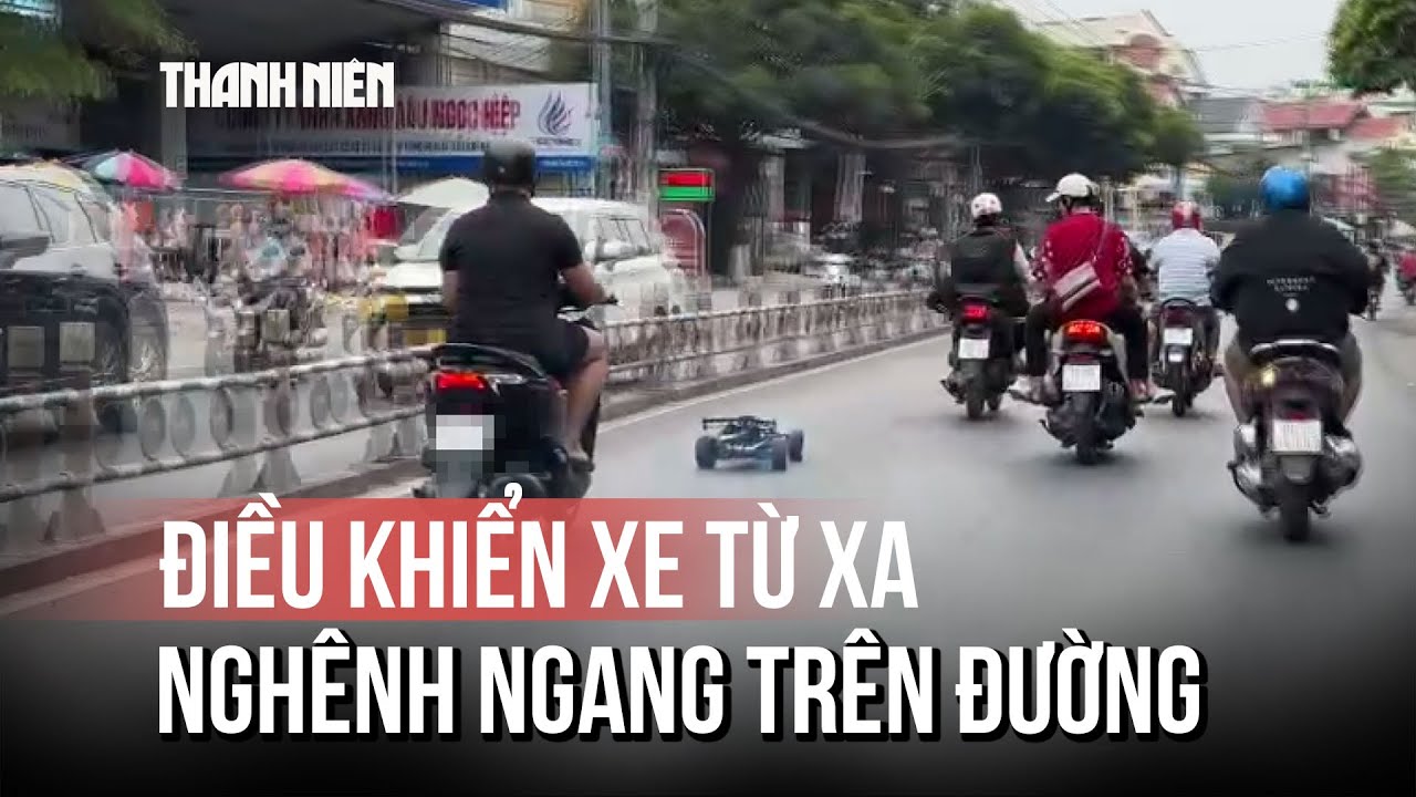 Xe điều khiển từ xa tiếng nổ như máy cưa, 