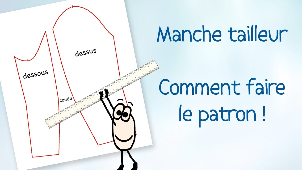 Patron de la Manche Tailleur - Tuto couture facile gratuit  (HD)