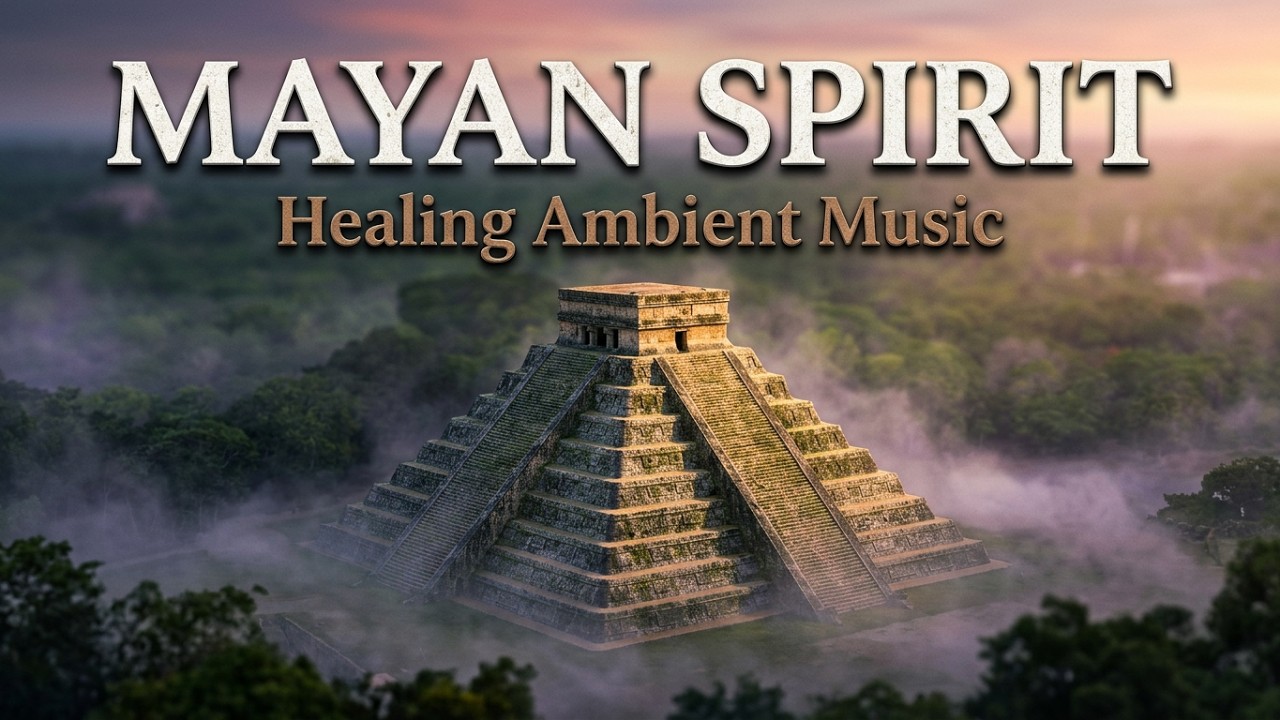 Chichen Itza Ambient Music 🗿 Deep Meditation & Sleep Music | Mayan Temple Relaxing Sounds
