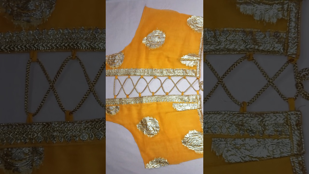 backless blouse design || backless blouse design cutting and stitching