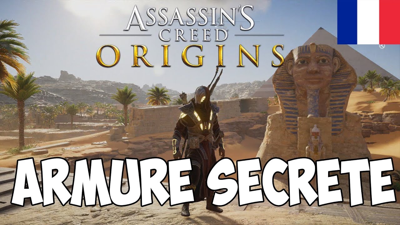 Assassin's Creed Origins - Le Secret du Sphinx (armure secrete) !