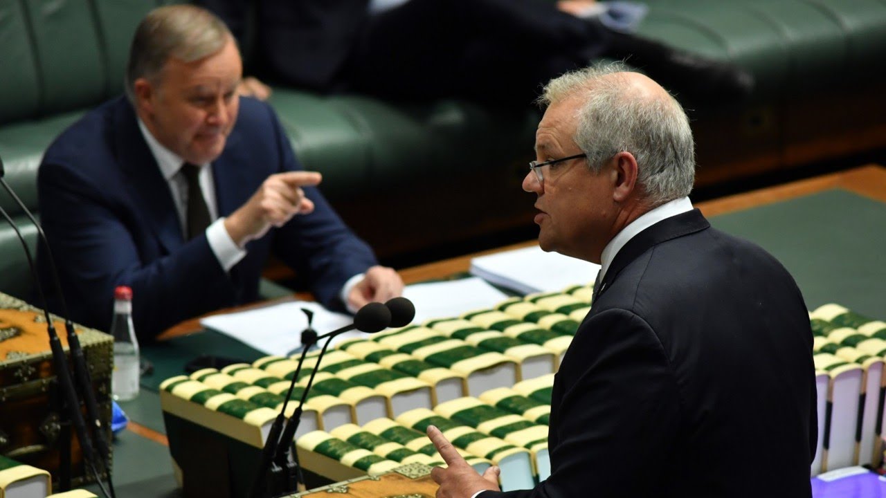 Anthony Albanese and Scott Morrison were &lsquo;at each other's throats again&rsquo;