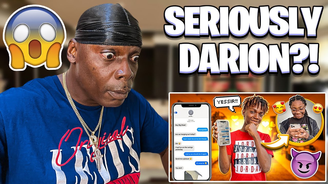 THE PRINCE FAMILY I CAUGHT MY BROTHER DARION TEXTING MY 12 YR OLD SISTER**THEY MUST BE STOPPED**