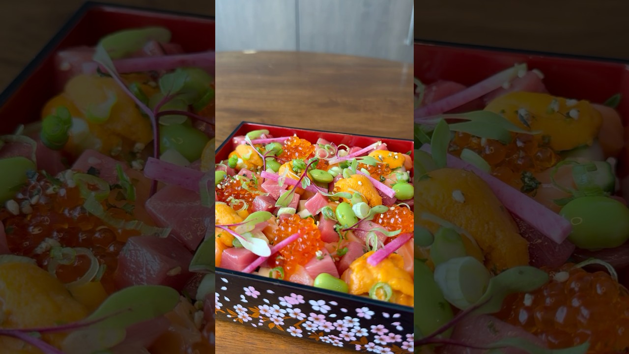 Chirashi Sushi #shorts