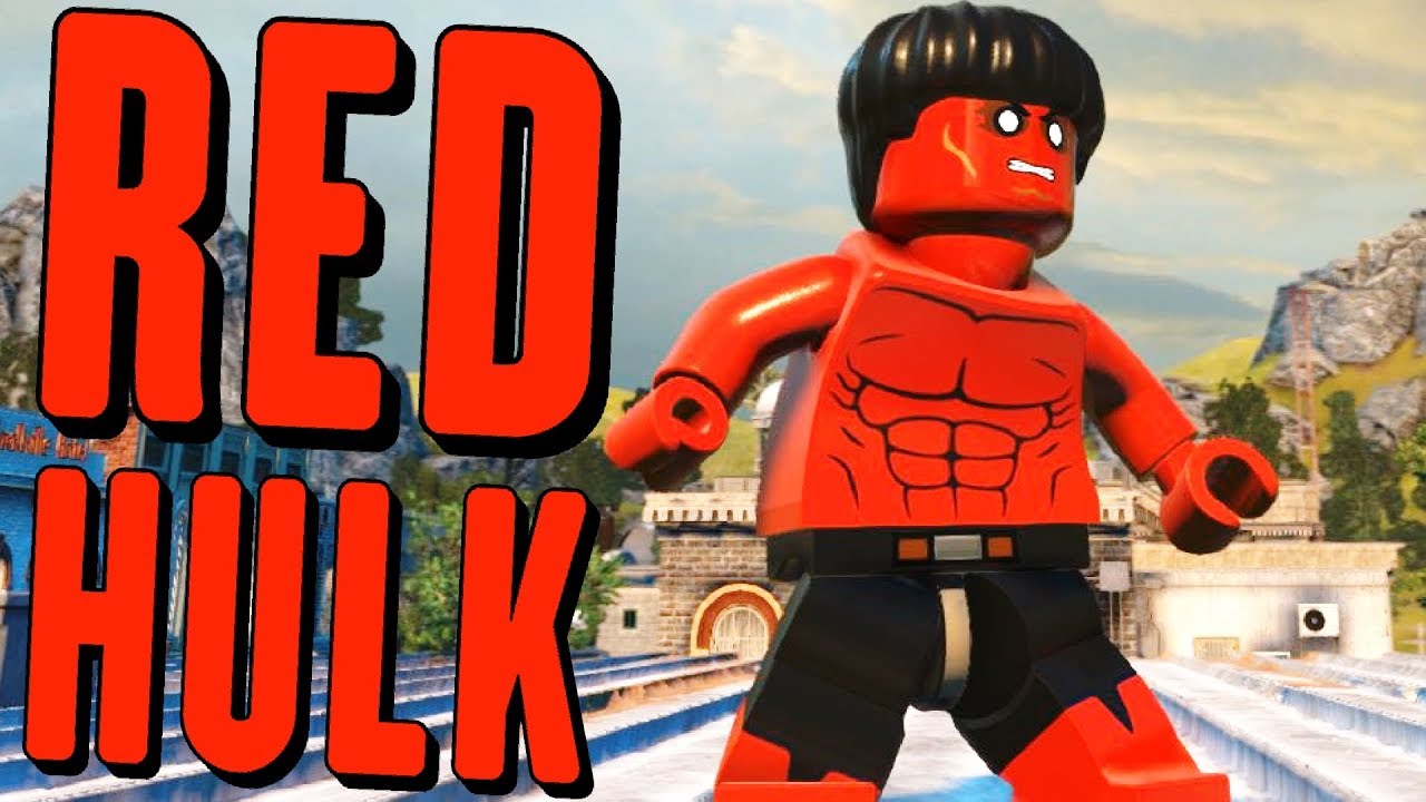 LEGO DC Super Villains - RED HULK Custom Character