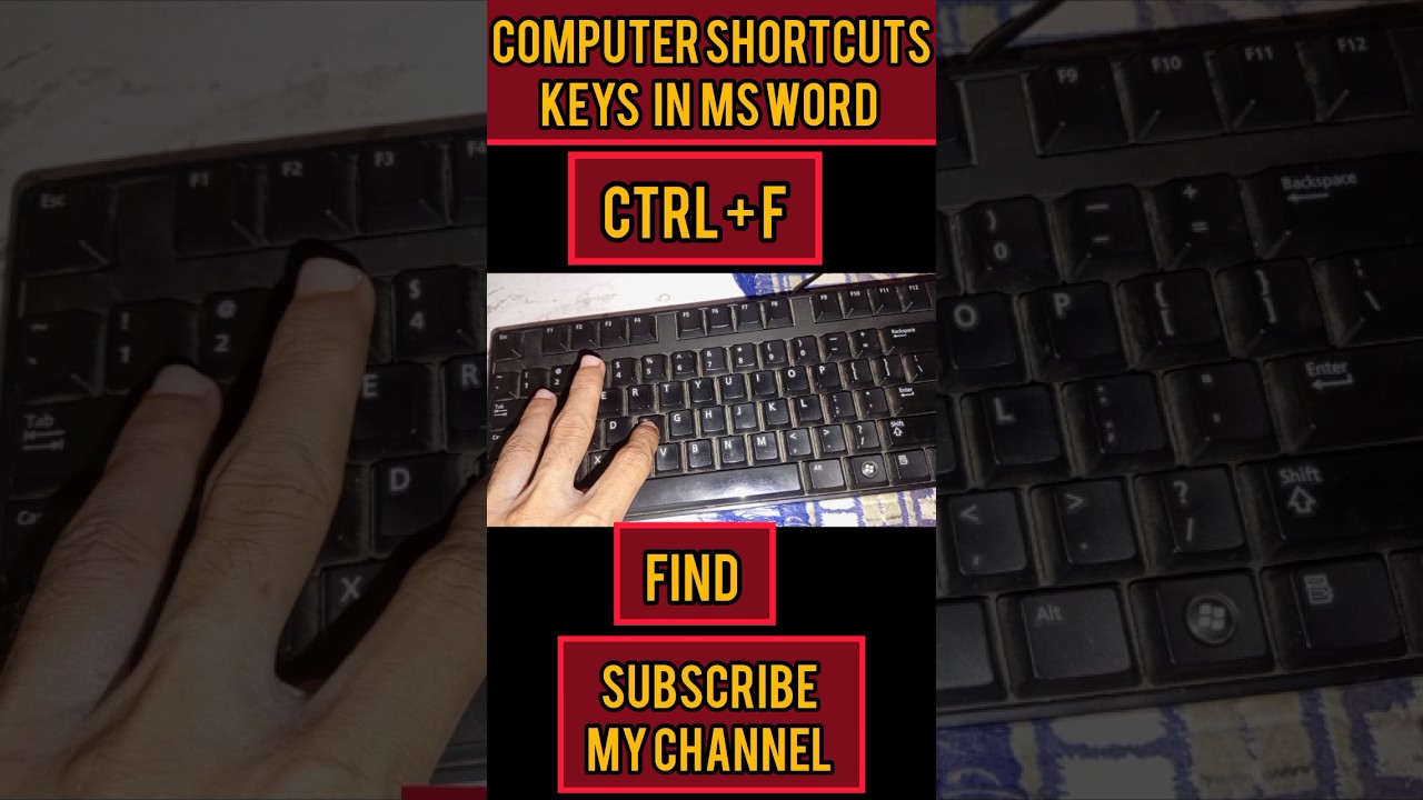Ctrl + F Shortcut Key &ndash; Find Text Quickly in Documents & Browsers #shorts #ytshorts #shortsfeed