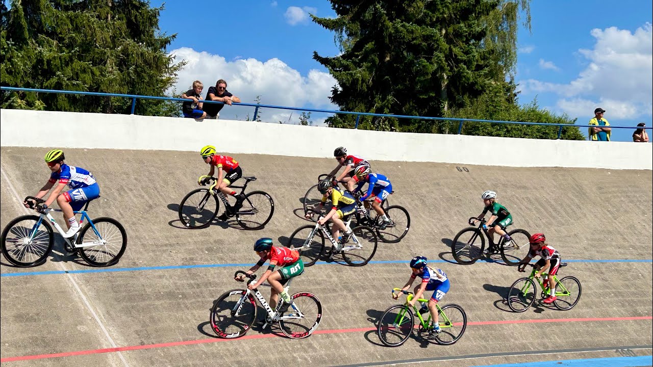 Landesmeisterschaften Bahn MV 2024/ Punktefahren/ U13 Radrennen (12 Jahre)