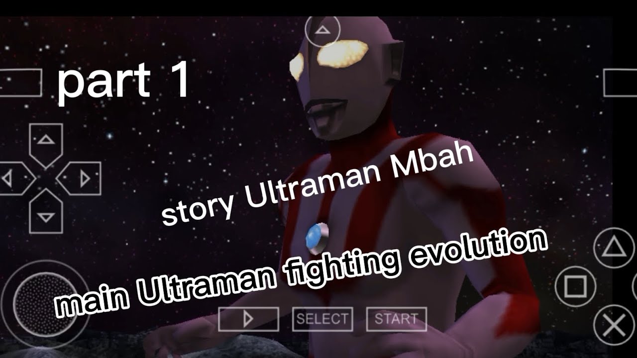 Kekuatan Ultraman Mbah di siram oleh tabung misterius Ultraman fighting evolution 0