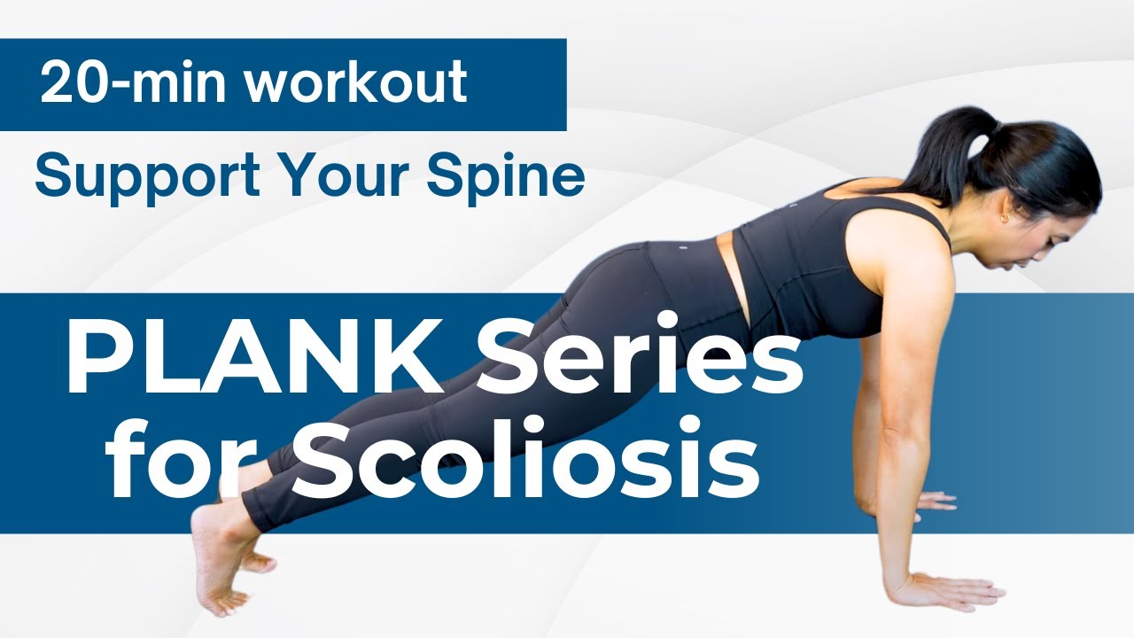 PLANK Series for Scoliosis | Strengthen your CORE