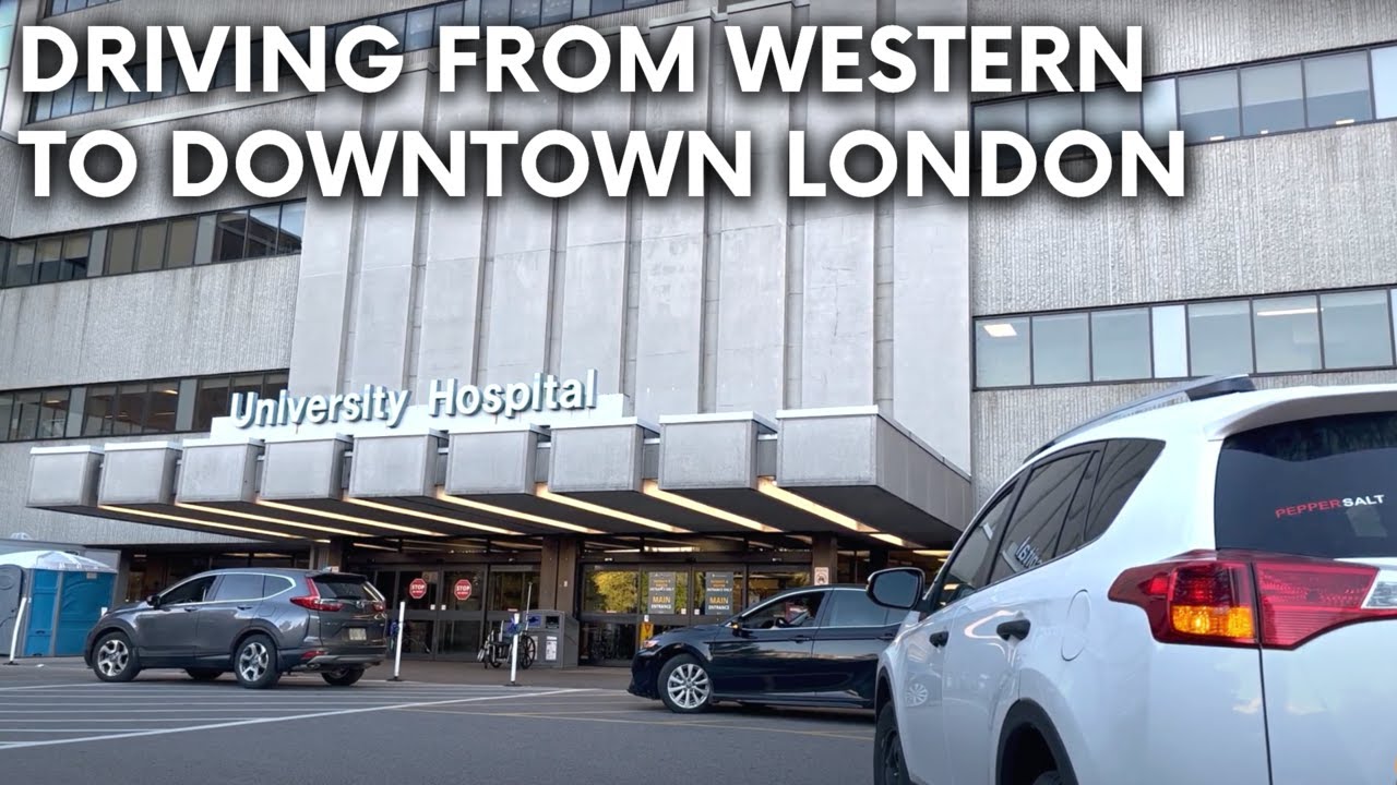 Western University 4K Tour | Downtown London Ontario Drive