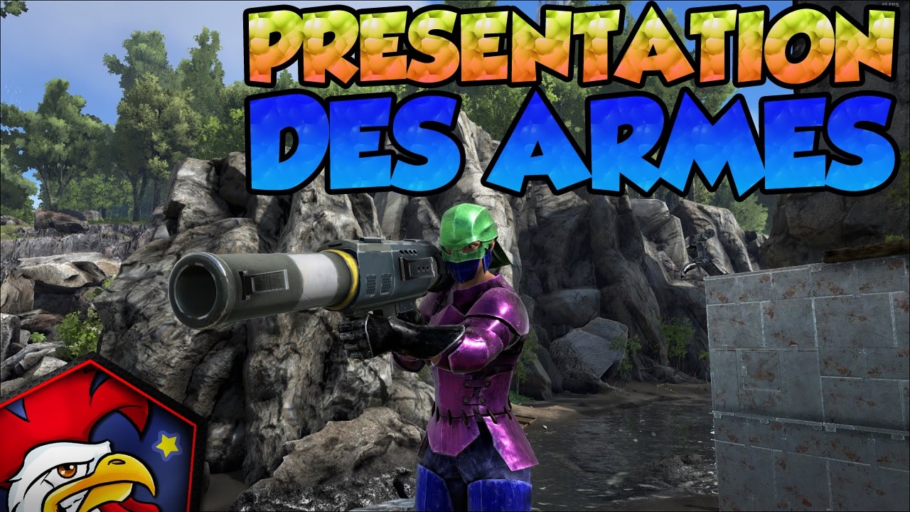 [TUTO ARK PC XBOX PS4] #33 Présentation des ARMES !