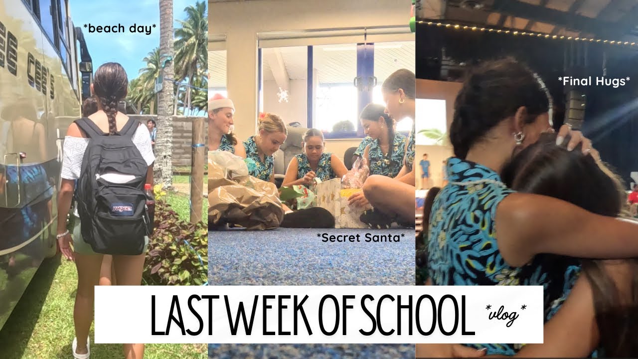LAST WEEK OF SCHOOL IN FIJI 🇫🇯(CHAOTIC)
