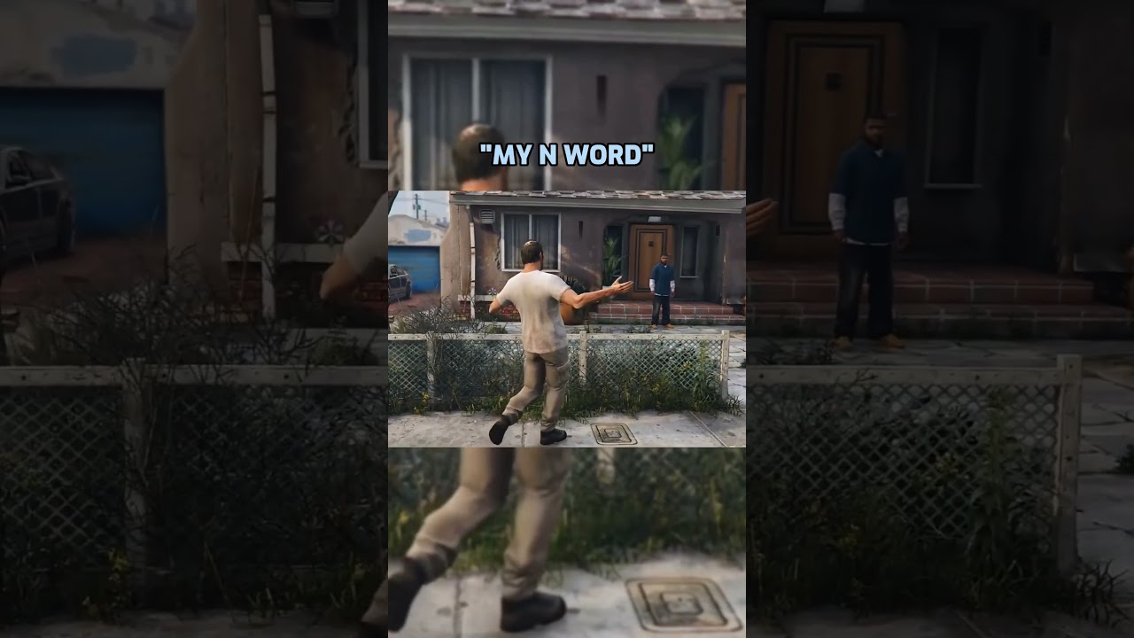 My N Word #gta #gta5 #funny #trevor #franklin #playstation #gameplay #rockstargames #rockstar #karma