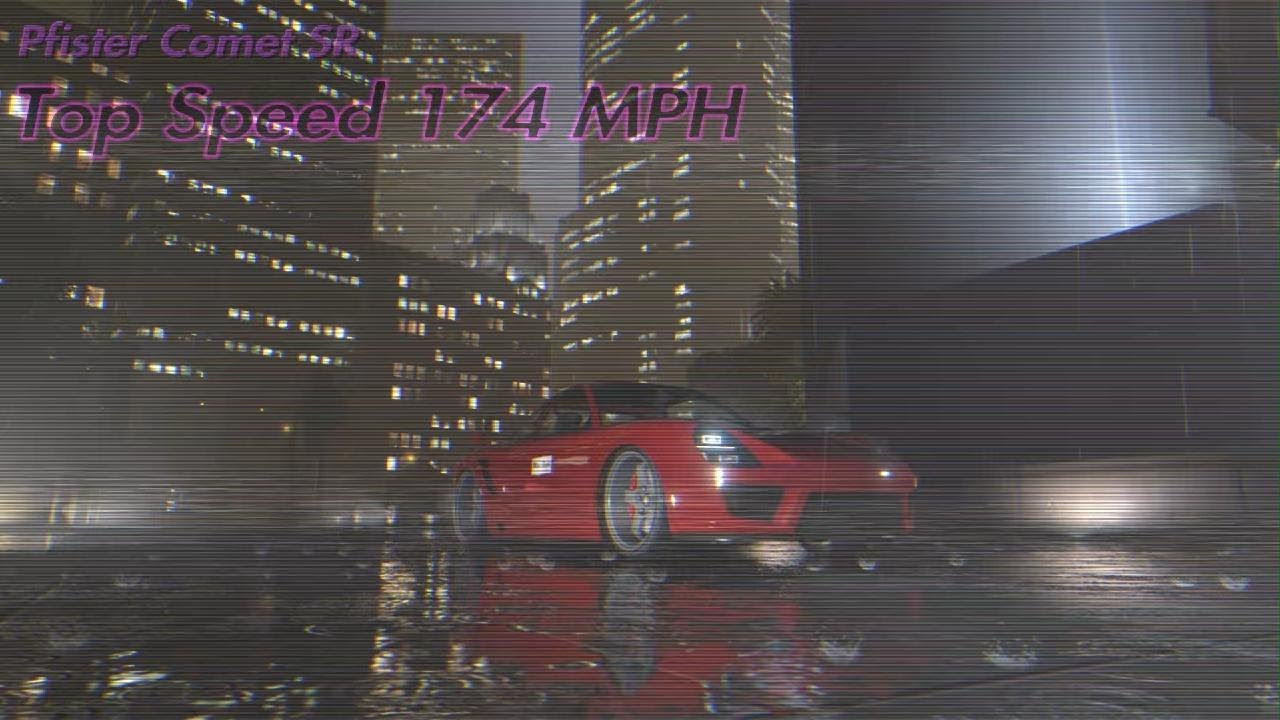 GTA V l Midnight Highway Run l Pfister Comet SR Speed Glitch