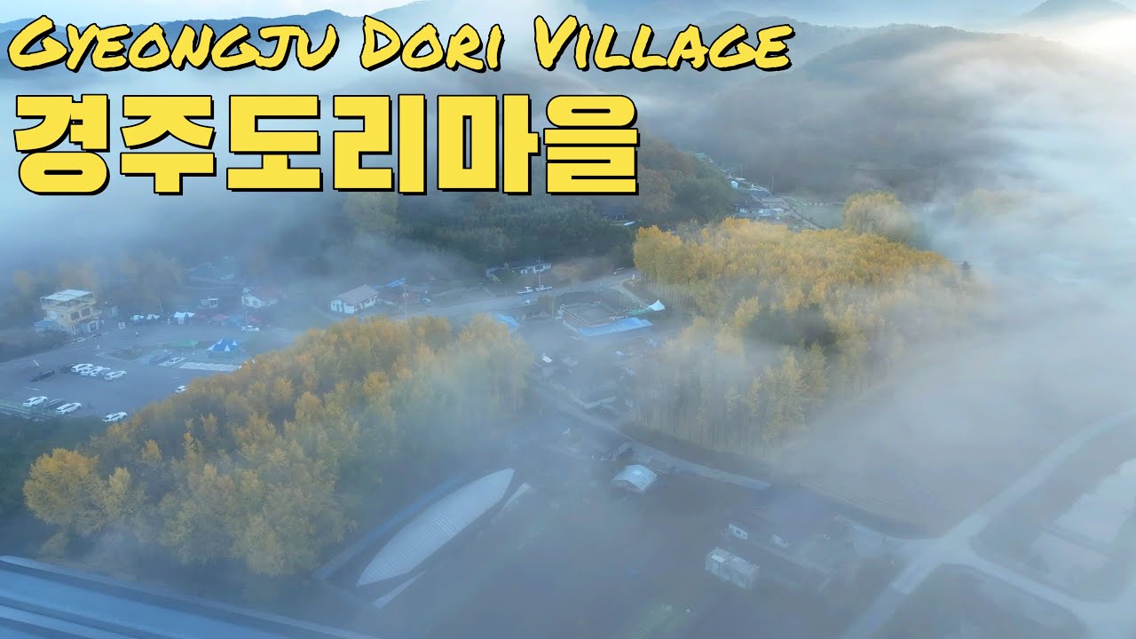 경주 도리마을 드론영상 Gyeongju Dori Village drone video