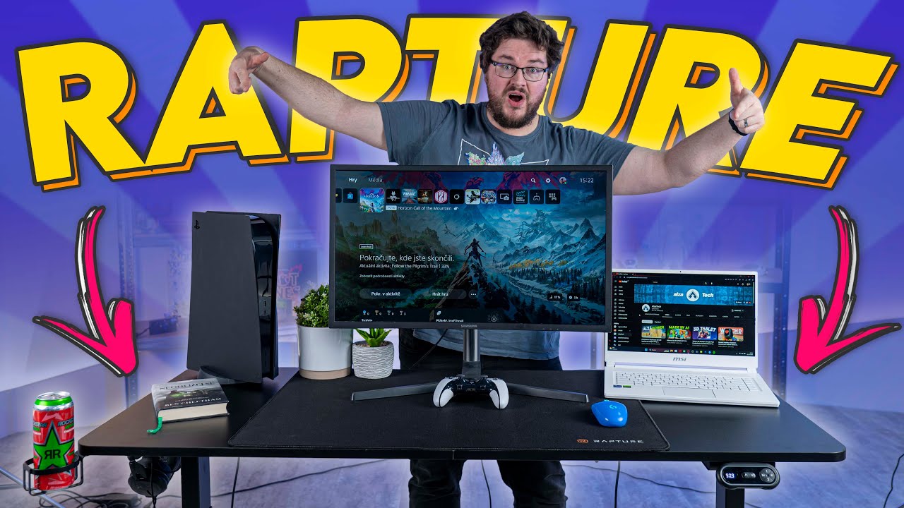 Hern&iacute; stůl Rapture ALTAR 200: Zaj&iacute;mav&aacute; volba nejen pro hr&aacute;če! (RECENZE # 1769)
