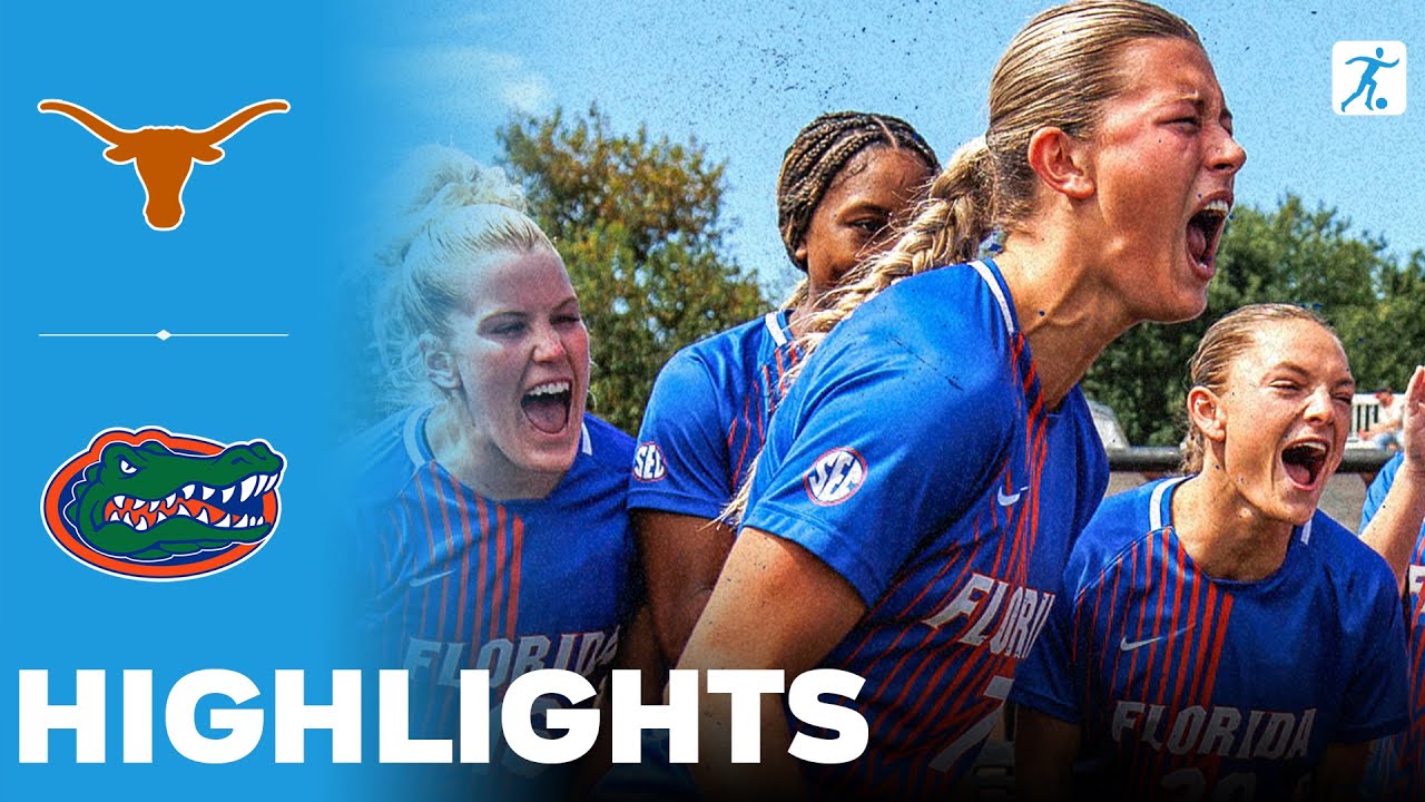 Texas vs Florida | NCAA College Women's Soccer | Highlights - October 05, 2025