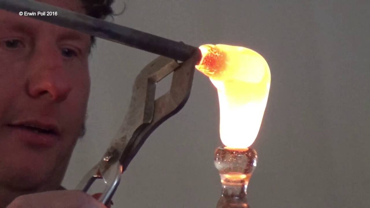 Glass Blowing /Glasblazen Demonstratie in Glasrijk Tubbergen 2016 Glasblazerij Hot Marks