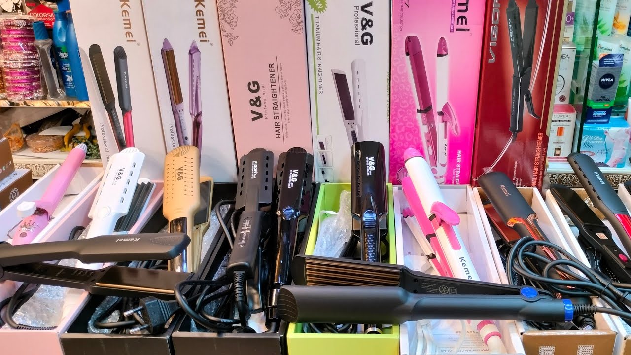 Best hair straighteners in Bangladesh with price | V&G Vigor kemie #hairstraightner