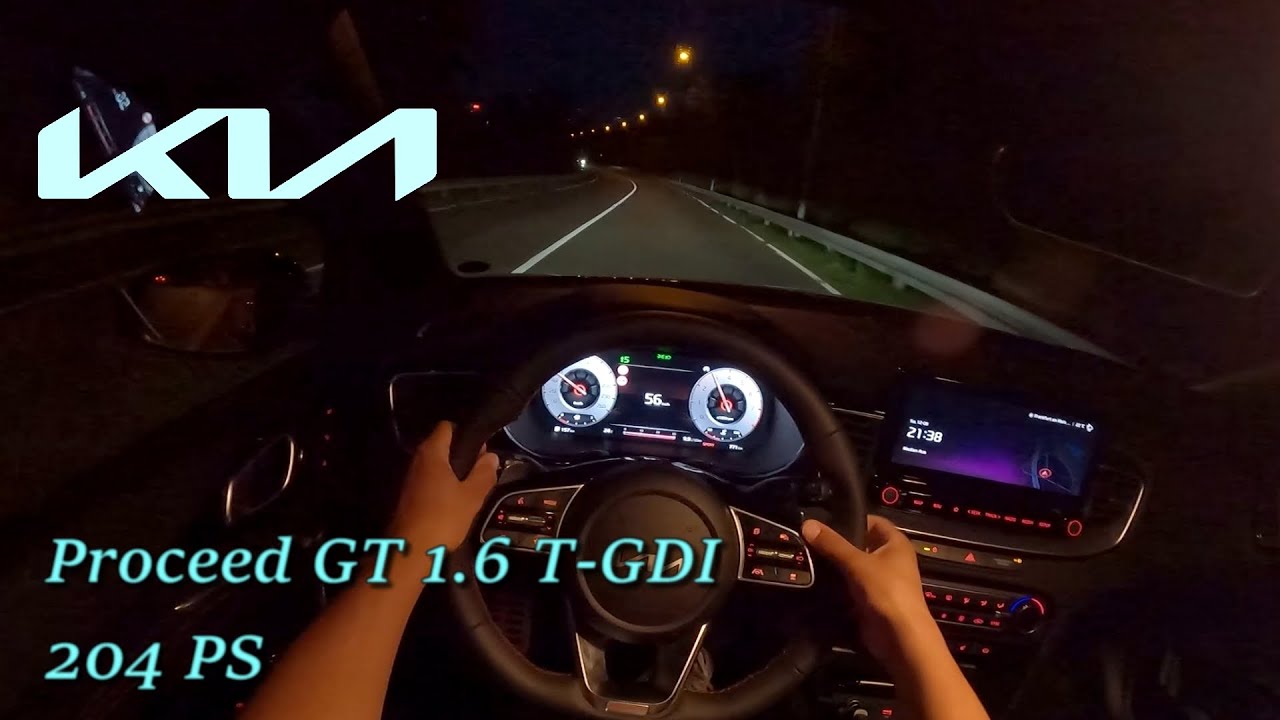 2023 Kia Proceed GT 1.6 T-GDI 204 PS NIGHTPOV DRIVE FRANKFURT (60 FPS)