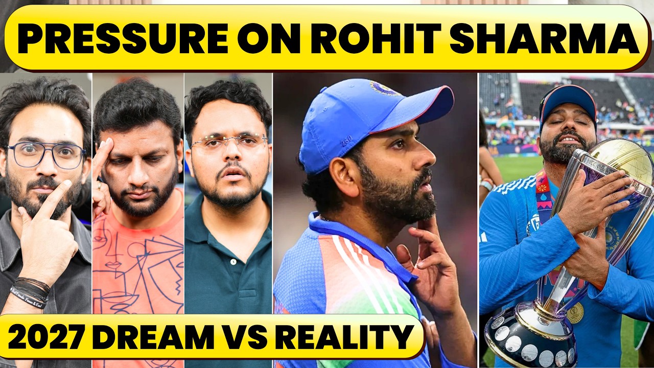 ROHIT SHARMA & MISSION 2027 ODI WC, HAPPENING OR NOT? BIG CHALLENGE FOR HITMAN, POLITICS AGAIN?