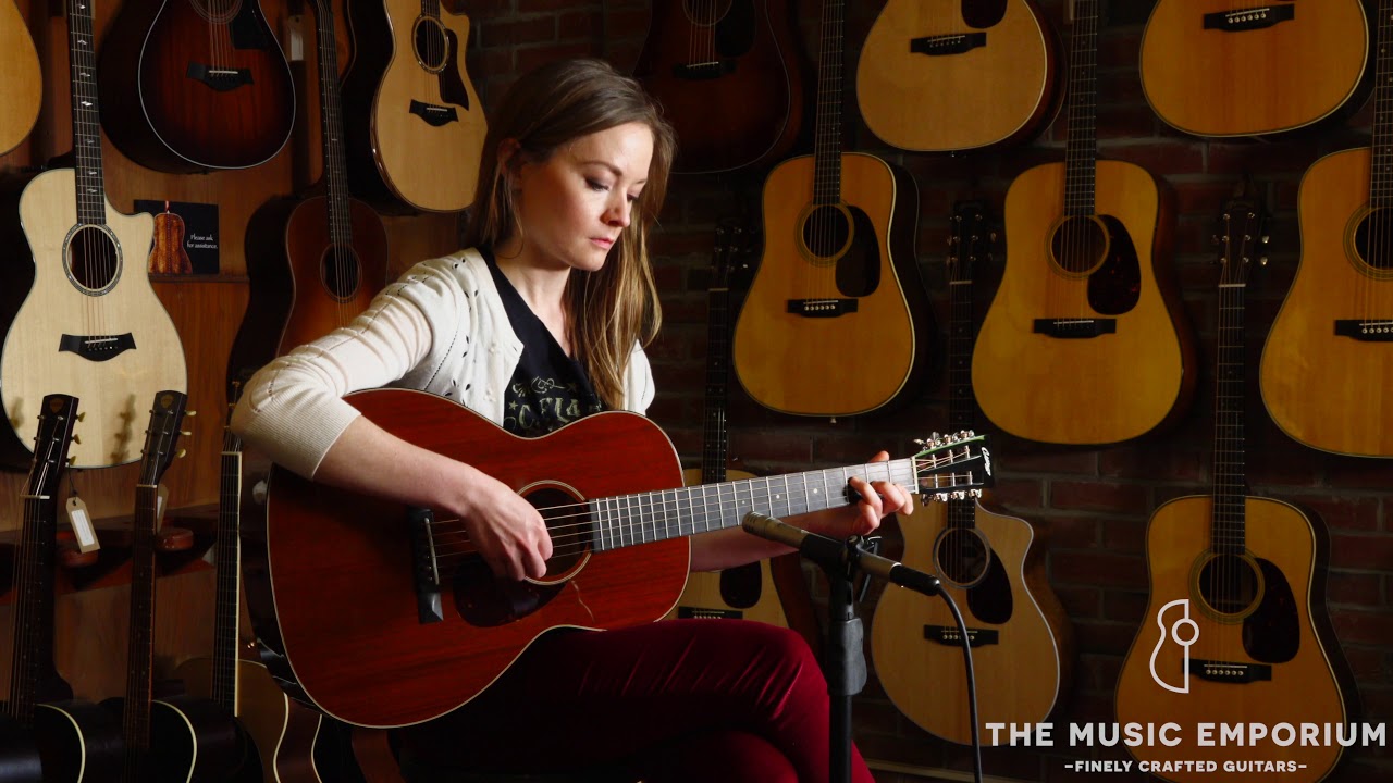 Collings 001 Mahogany Top 12-fret Traditional at The Music Emporium