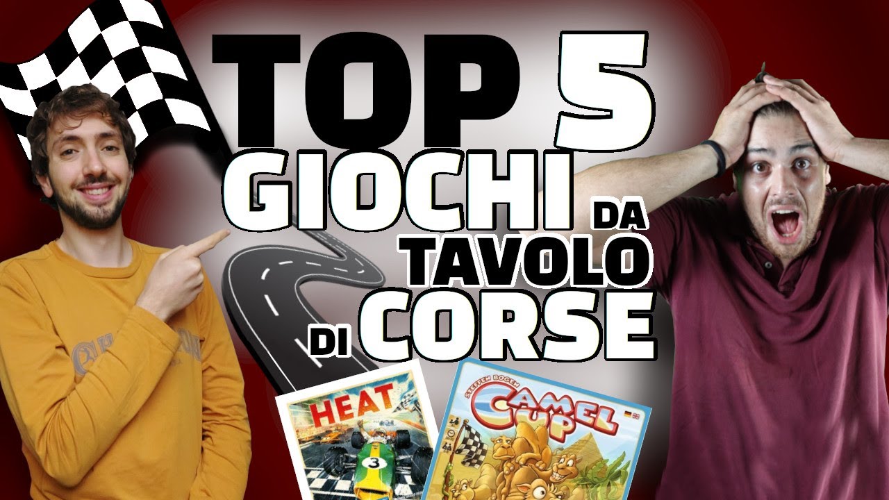 I 5 MIGLIORI Giochi Da Tavolo di CORSE secondo NOI