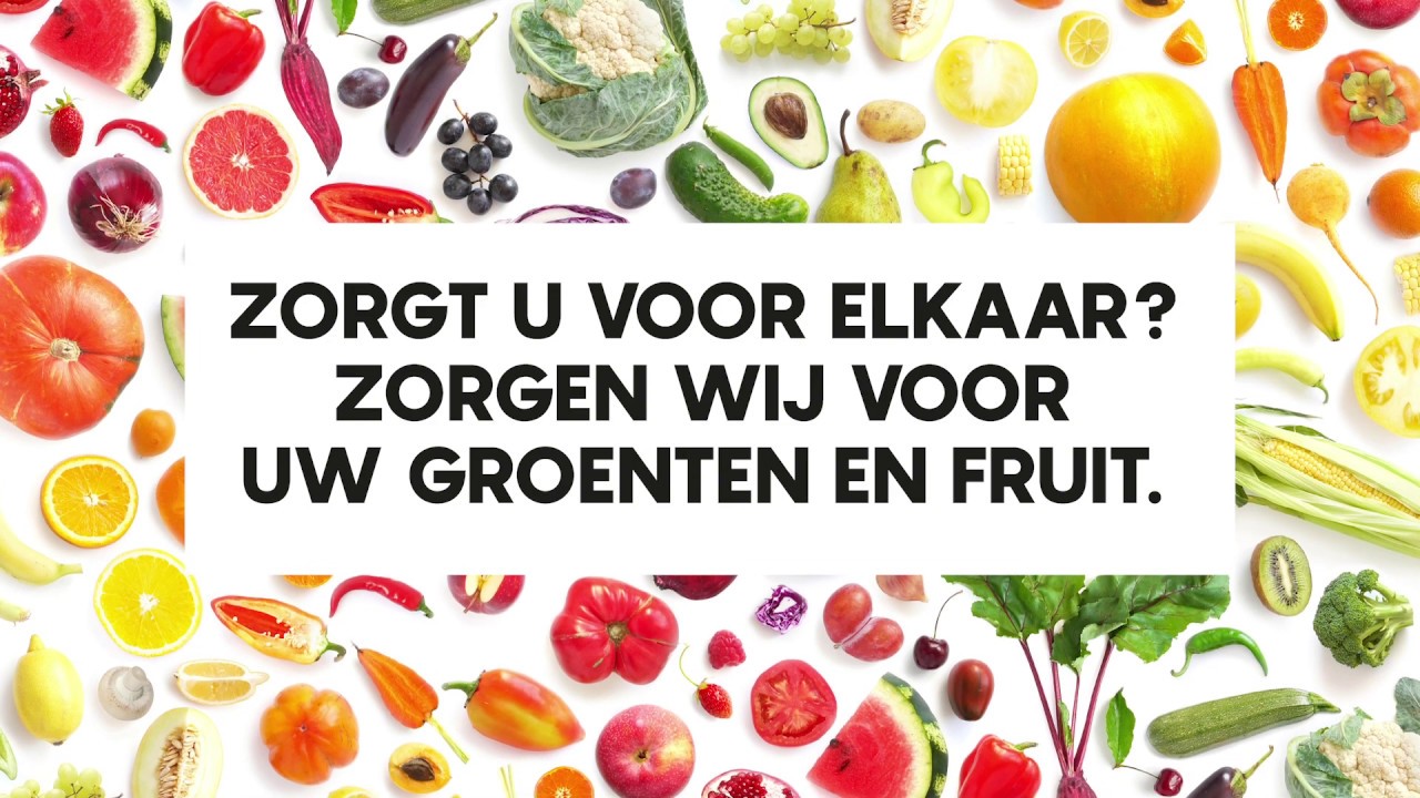 Campagnevideo 'Zorgt u voor elkaar? Zorgen wij voor uw groenten en fruit'