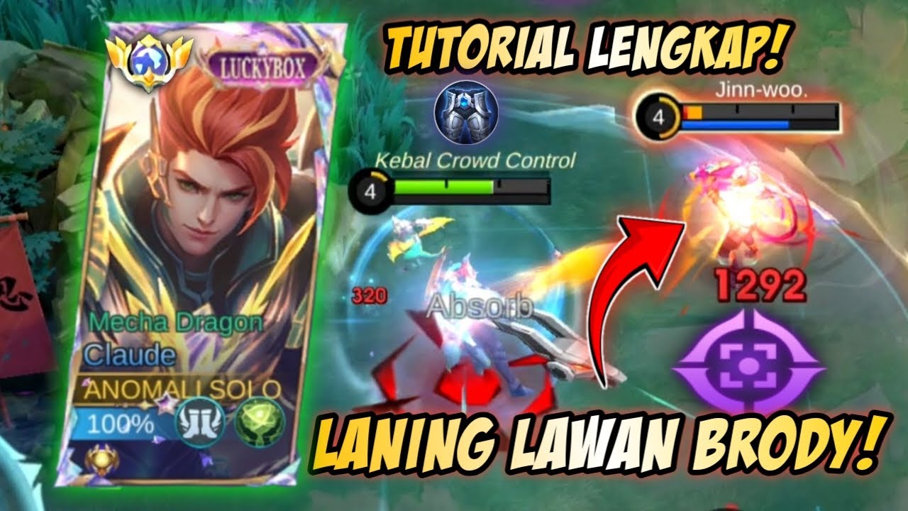 ILMU LANING PHASE CLAUDE YANG JARANG DIKASIH TAU PRO PLAYER! | TOP GLOBAL CLAUDE - MLBB