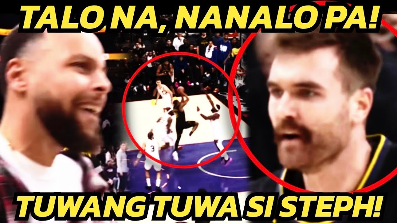 GRABE! TALO na ang WARRIORS, PERO TALINO ng DISKARTENG Ginawa para MAKA COMEBACK! HAPPY si STEPH!