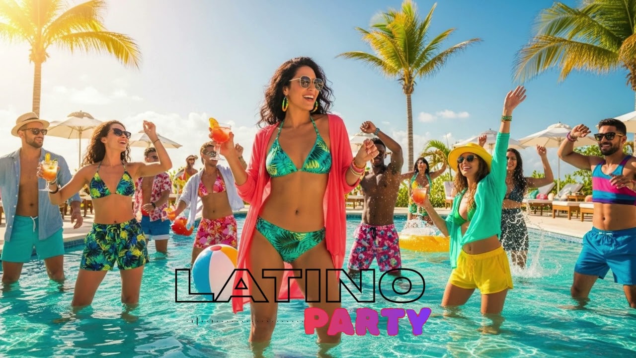 Latin Pool Dance Mix 🌴 | Summer Party Vibes