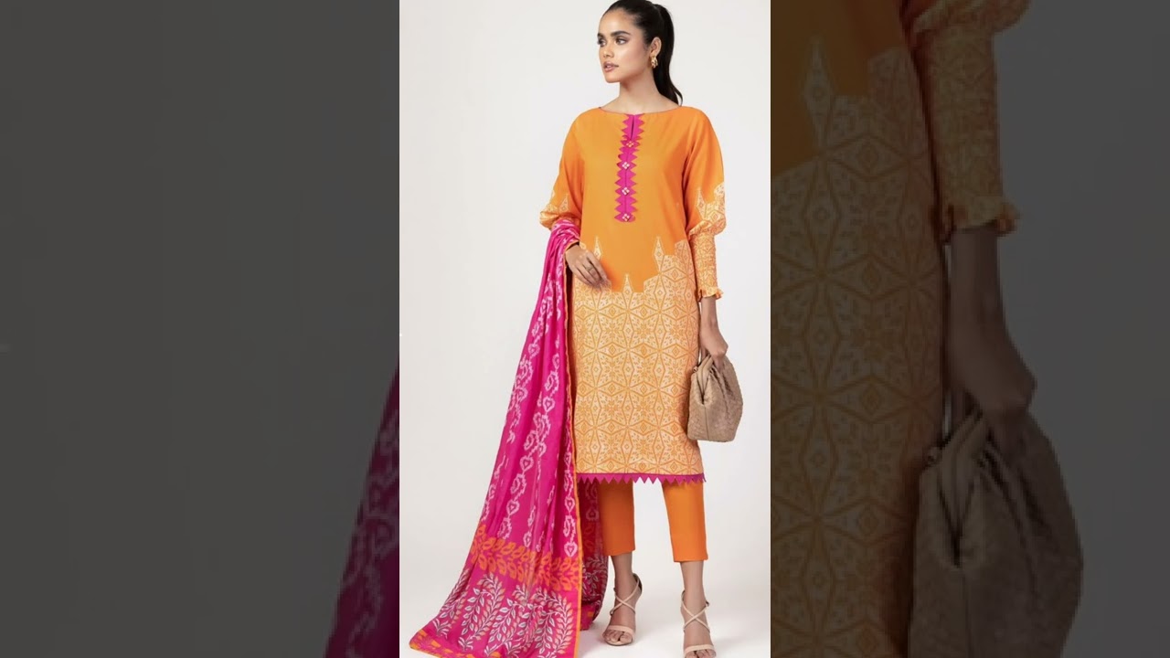 Lawn 3Pc Suit Designs | 3pc Dress Designs | Dress Designs | Dress Designing #fashion #2022 #dresses