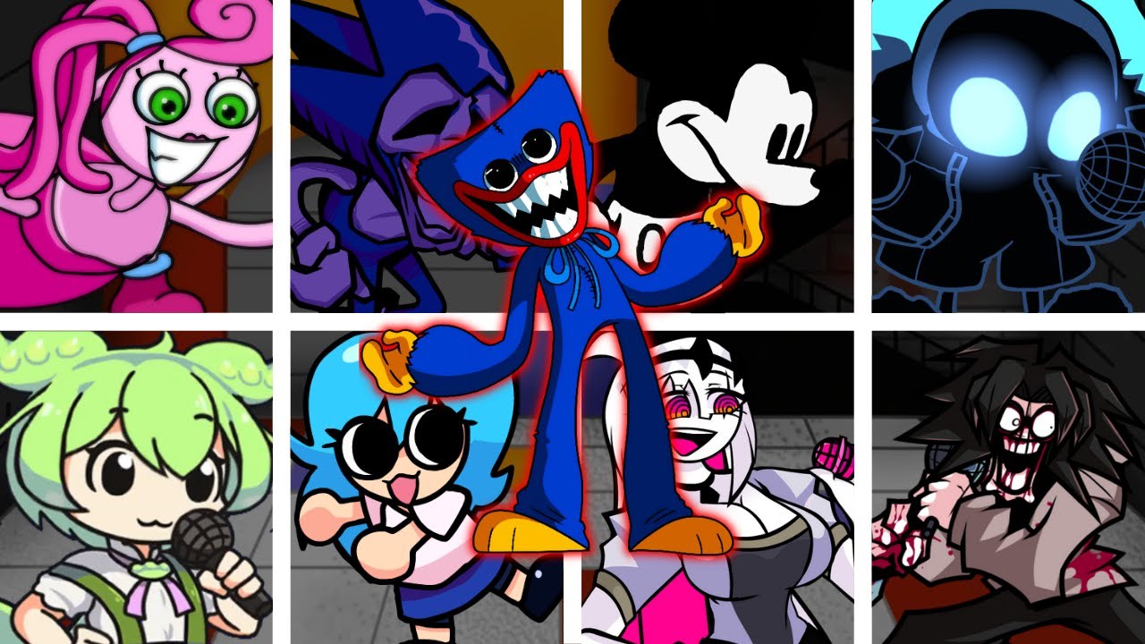 Playtimeを色々なキャラクターに歌わせてみた🎤【Playtime Everyone Sings It/Friday Night Funkin】
