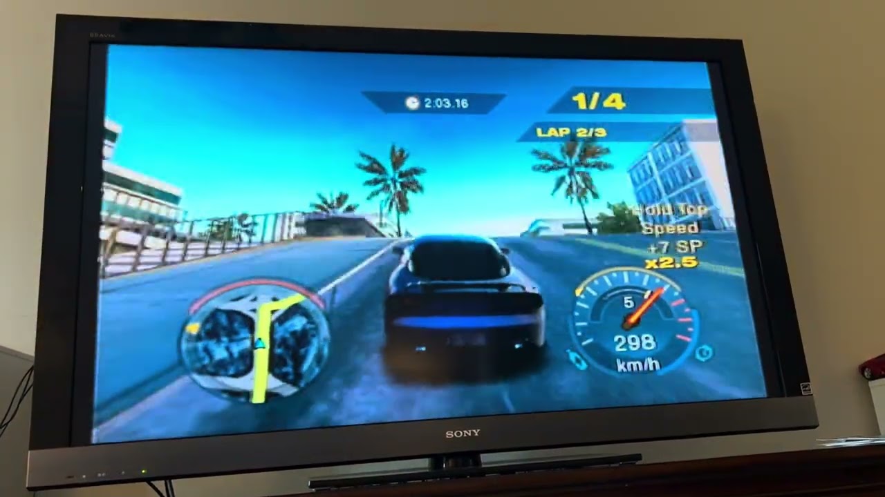 Need For Speed Undercover PS2 Circuit Silver 3:59.40 