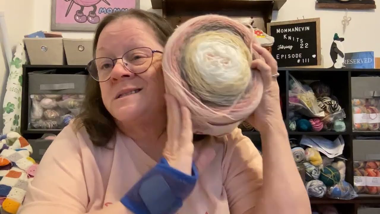 Momma Nevin Knits #111 Crochet injury?