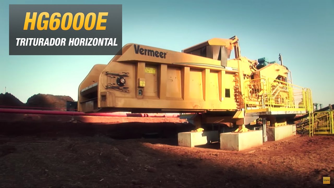 Triturador Horizontal Elétrico Vermeer - HG6000E