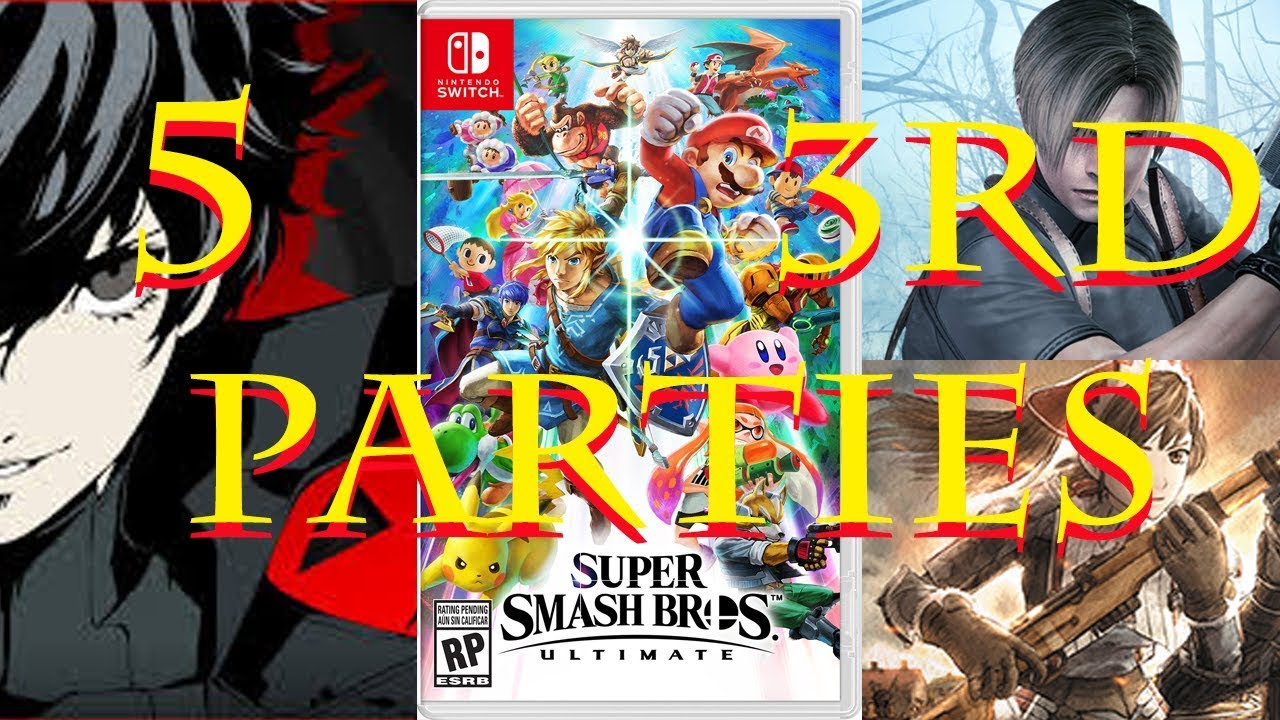 5 3rd Parties Potentially Coming to Super Smash Bros. Ultimate