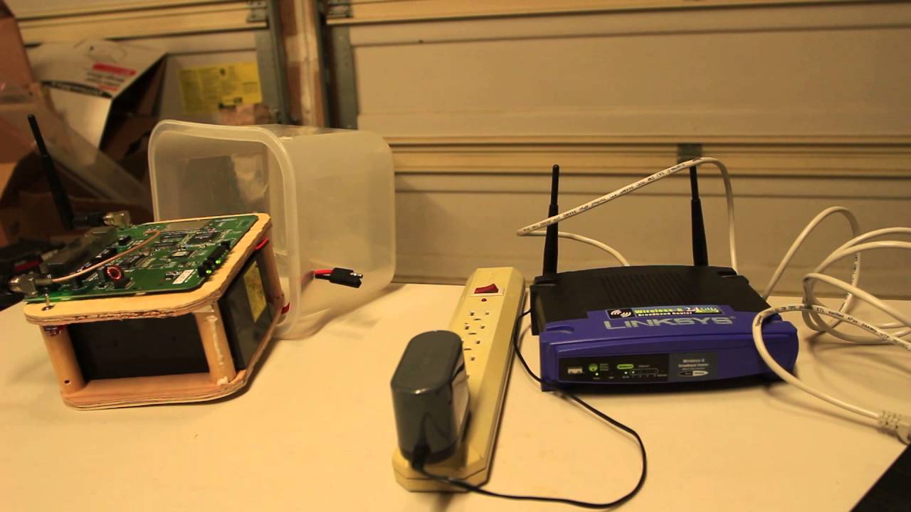 Ham Mesh Networking - Linksys WRT54G with Broadband Hamnet (HSMM-MESH)