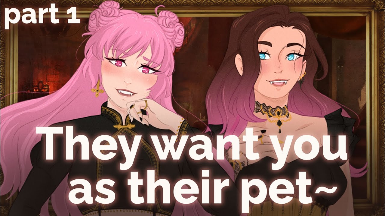 ASMR Audio Roleplay - Dominant vampire sisters make you their pet~ part 1 with 