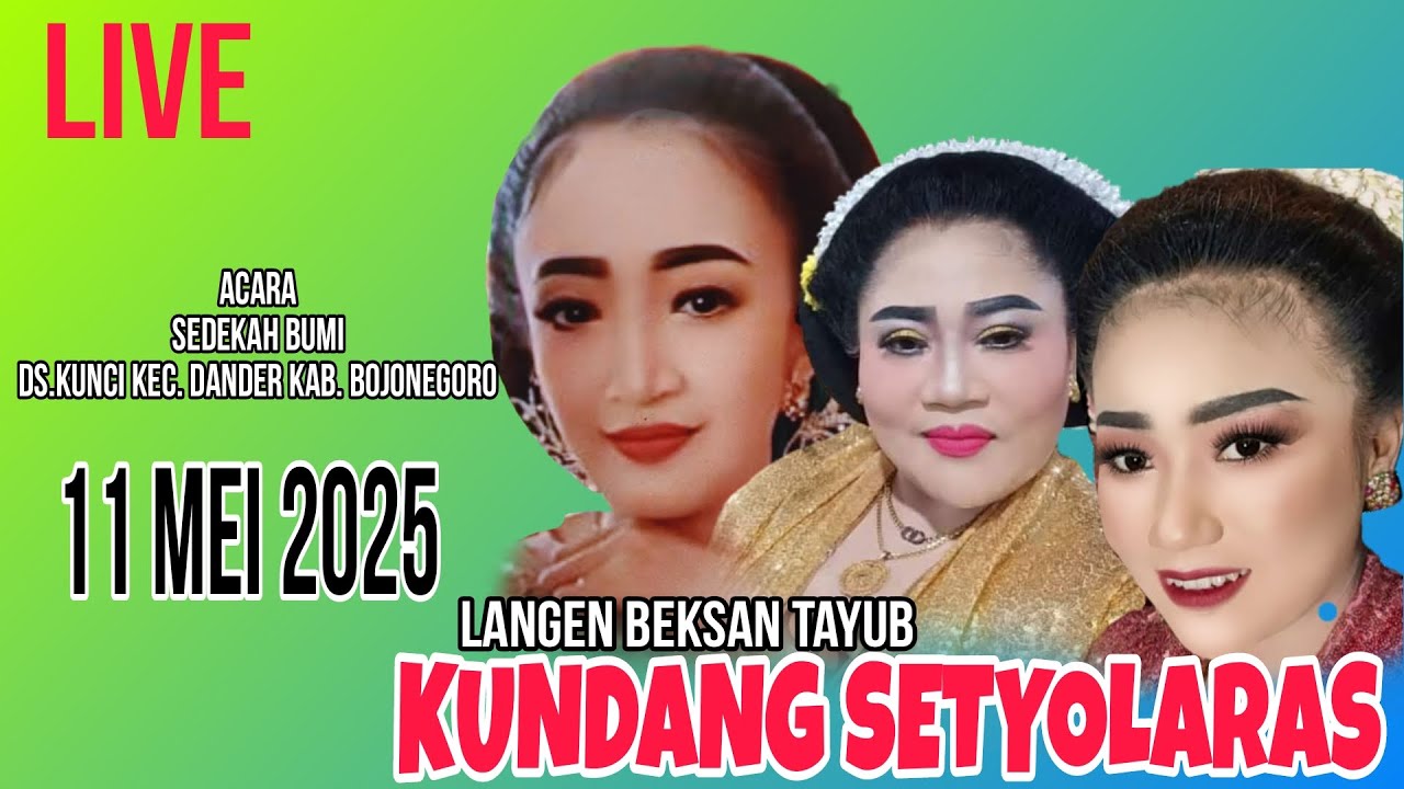TAYUB kundang setyo laras sedekah bumi kunci dander kab.bojonegoro 11.04.2025