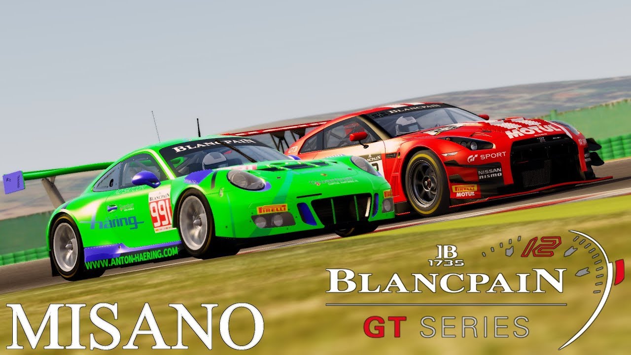 Assetto Corsa VR / Blancpain GT Series / Misano 15 Lap Race