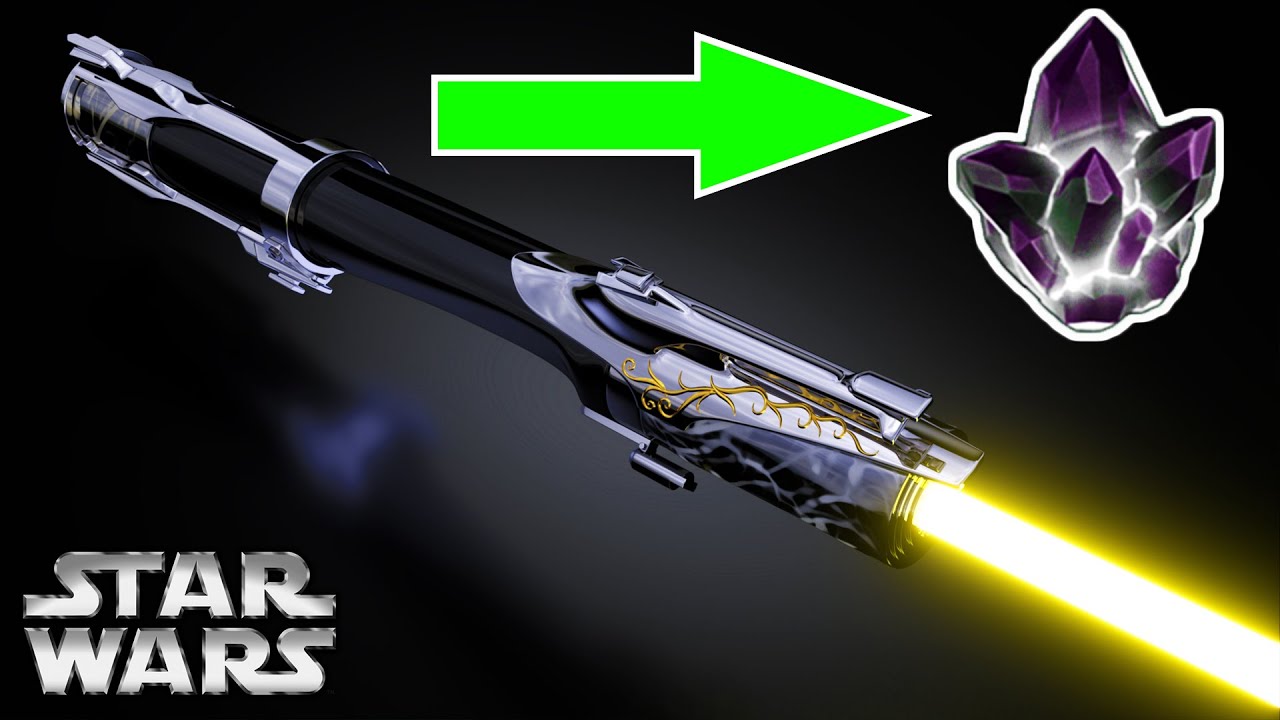 The Lightsaber Crystal That Produced a TERRIBLE Lightsaber Blade - Kimber Stone Lightsaber Crystal