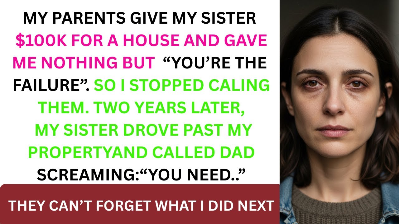 My Parents Gave My Sister $100k For A House And Gave Me Nothing But 